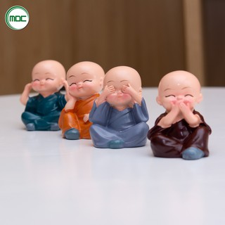 4 chú tiểu bớt nghe bớt nói bớt nhìn