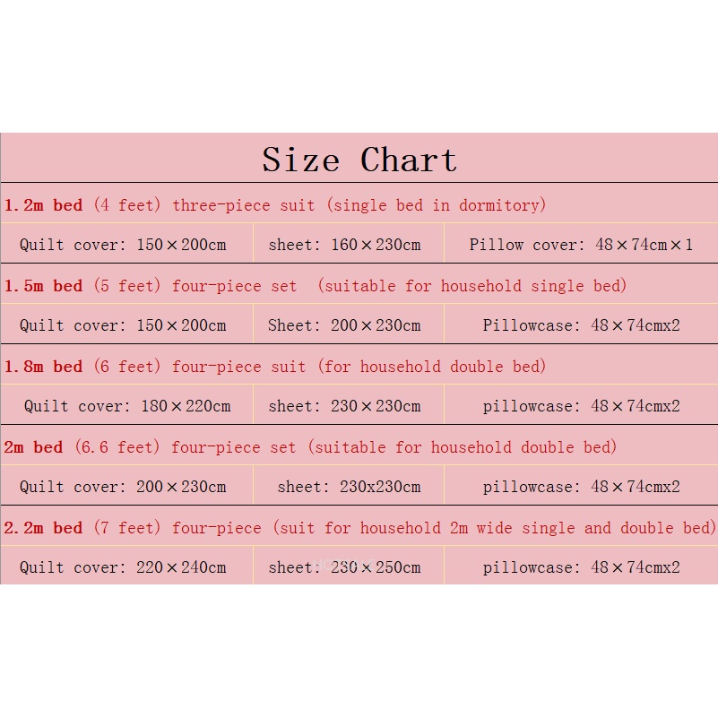 Bộ chăn ga và vỏ gối 4 trong 1 xinh xắn