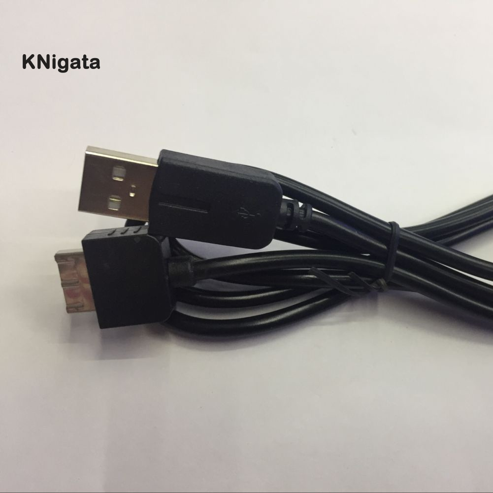 {KNK} 1.1m/3.6ft 2 in 1 USB Charge Data Transfer Sync Cable Cord for PS Vita PSV