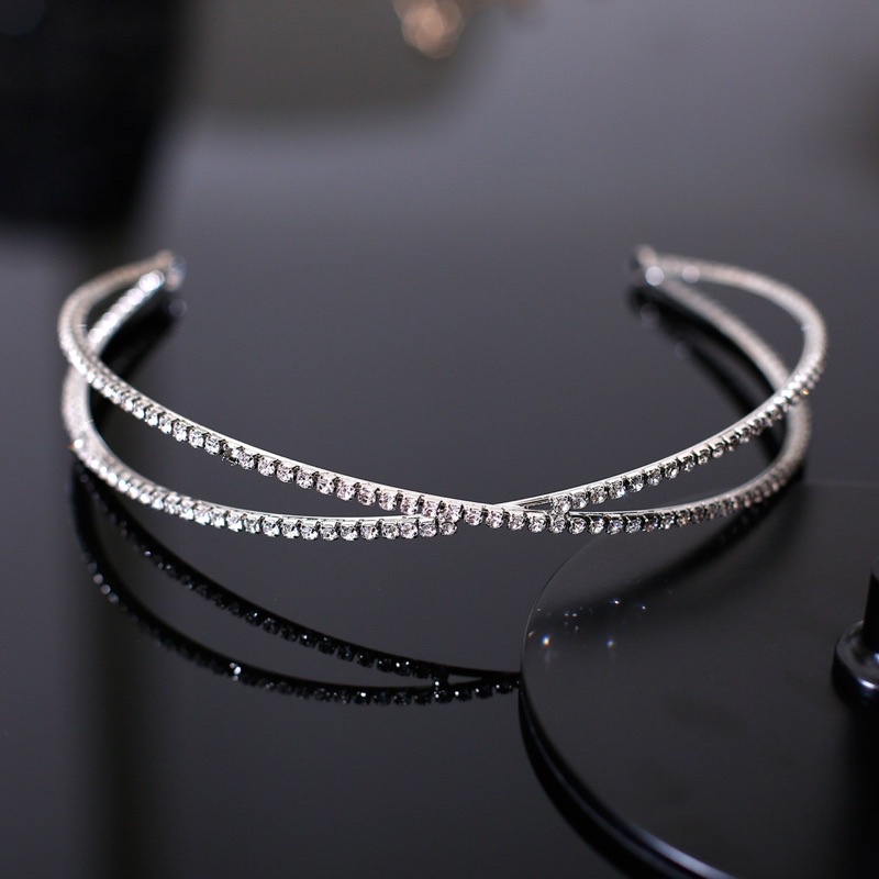 Băng Đô cài tóc đính đá đơn giản tinh tế (loại đẹp)