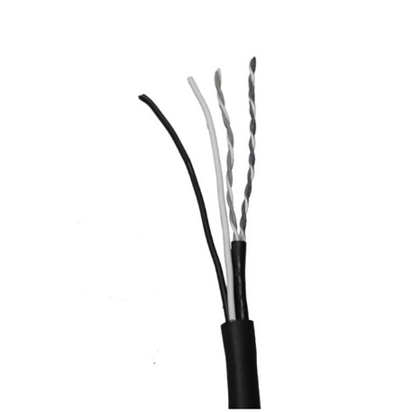 Dây mạng CAT3 kèm nguồn 25AWG đồng nguyên chất, cuộn 305m, nhựa PVC