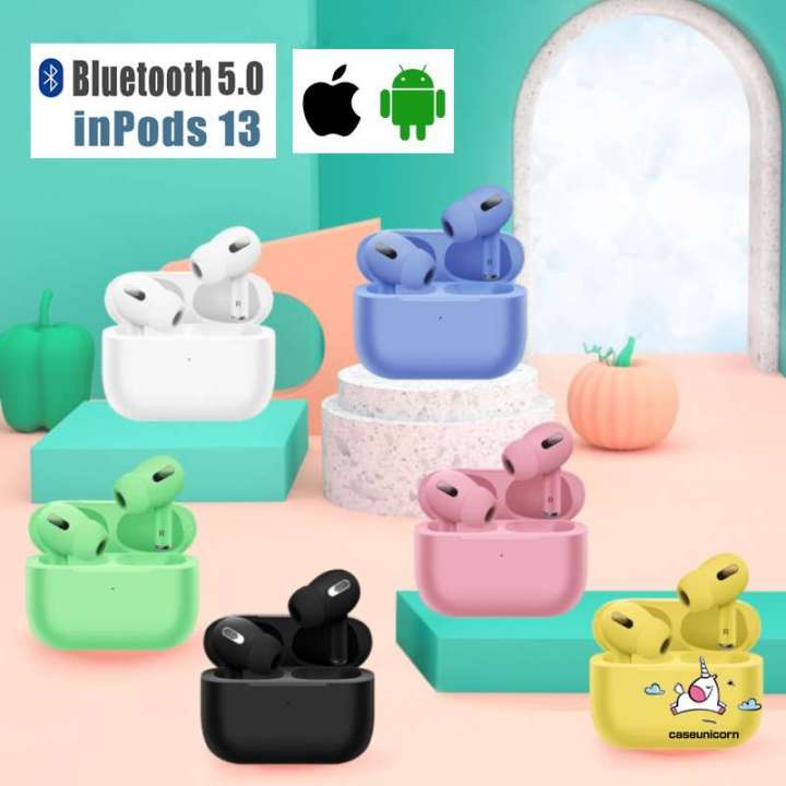 Tai Nghe Bluetooth InPods Pro 13 TWS Chính Hãng không dây kết nối tốt với ios và androi,cảm ứng cực nhạy Auum1