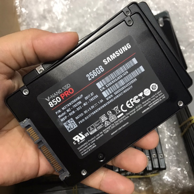 Ổn cứng Ssd samsung 850 PRO 256gb sata 3 2,5inch