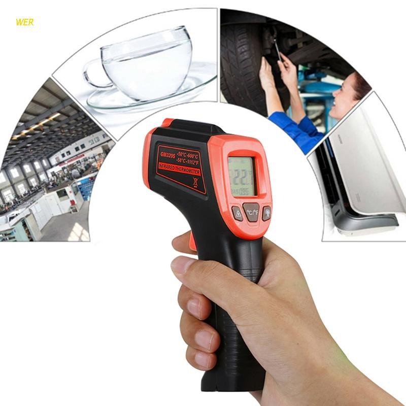 Súng Đo Nhiệt Độ Hồng Ngoại Wer Gm320S 600 C / 1112 F