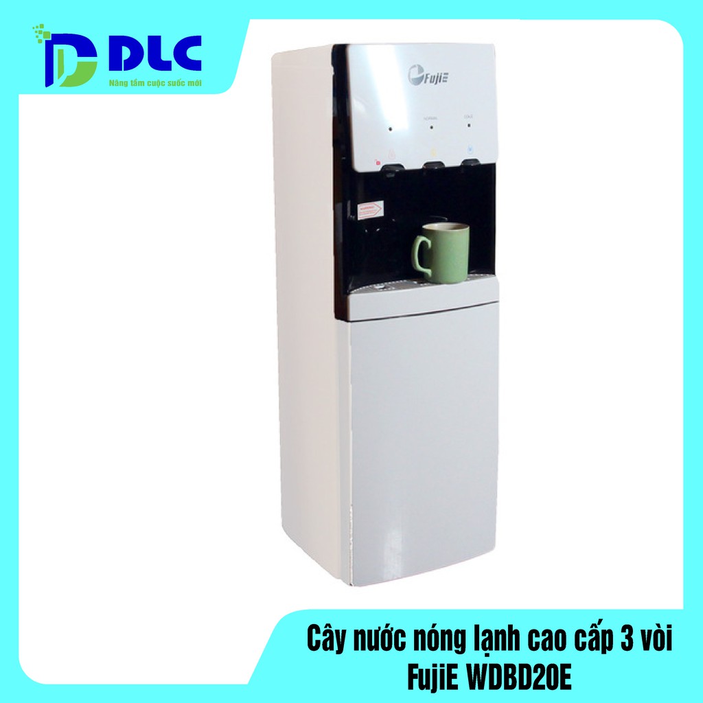 Cây nước nóng lạnh cao cấp 3 vòi FujiE WDBD20E