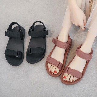 [SIÊU SALE NGÀY LỄ] GIÀY DÉP NỮ I GIÀY SANDAL NỮ ĐI HỌC 2 QUAI ĐƠN GIẢN TIỆN LỢI ÊM CHÂN DỄ ĐI - Giày sandals đế bằng | Zalora.vn