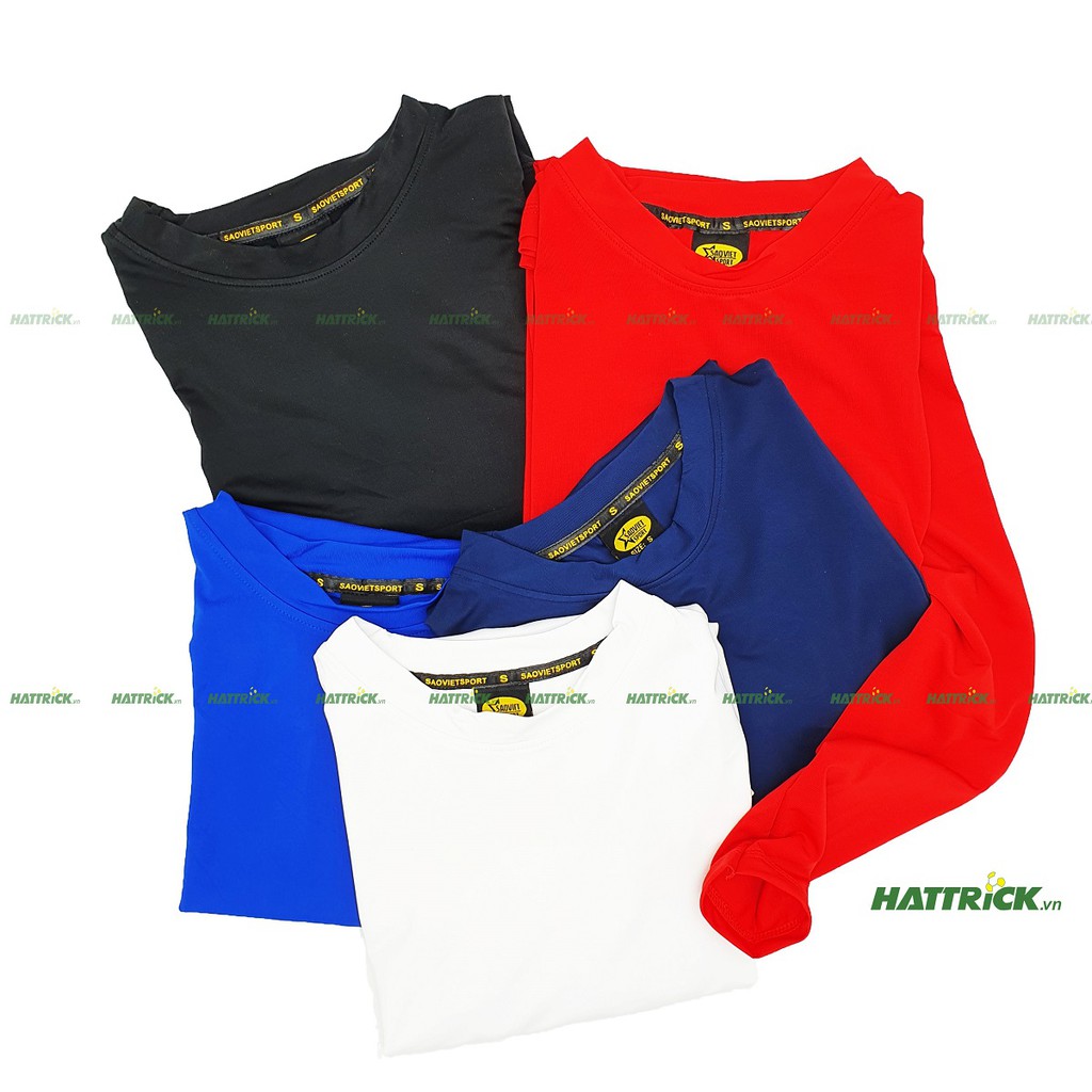 Áo giữ nhiệt nam thể thao đá bóng loại tốt, 100% hàng Sài Gòn, thun lạnh 4 chiều co giãn mạnh, rút mồ hôi, che nắng | BigBuy360 - bigbuy360.vn