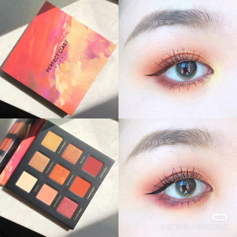 Có sẵn - Bảng mắt 9 màu perfect diary star dust eyeshadow palette