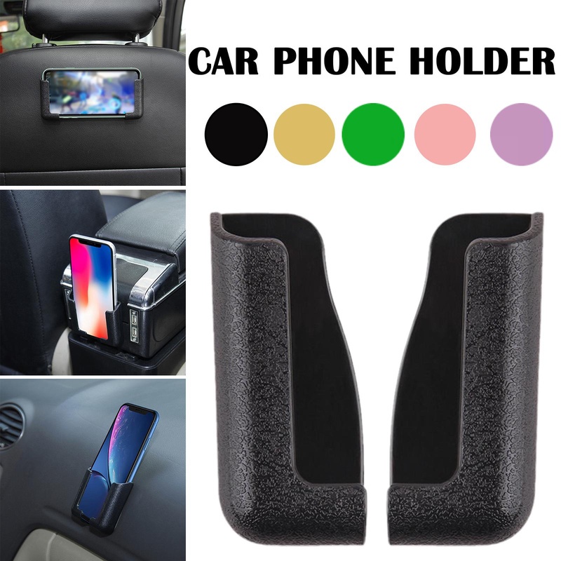1 Cặp Giá Đỡ Điện Thoại Tự Dính Gắn Bảng Điều Khiển Xe Hơi Tiện Dụng