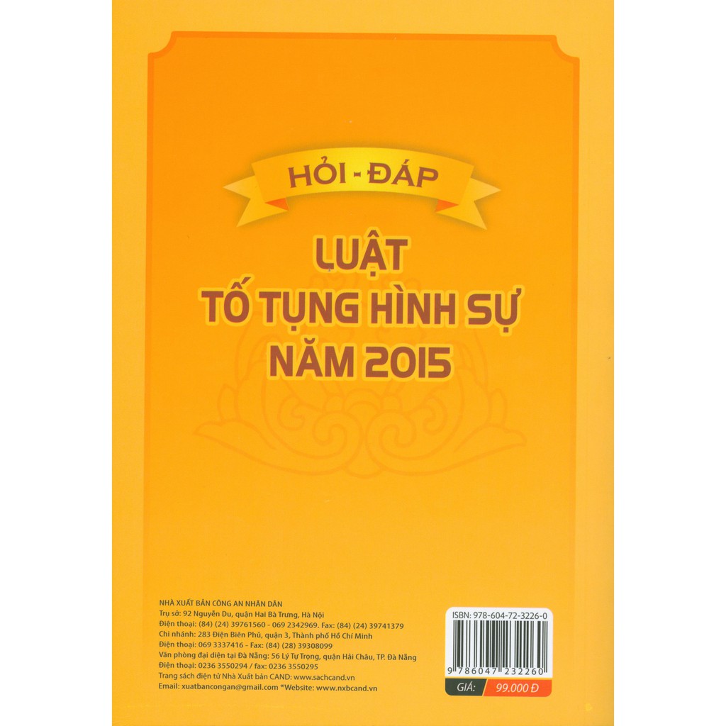 Sách - Hỏi - Đáp Luật Tố Tụng Hình Sự Năm 2015 | BigBuy360 - bigbuy360.vn
