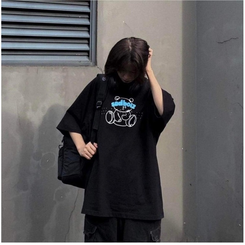 Áo phông gấu sad boi TC12
