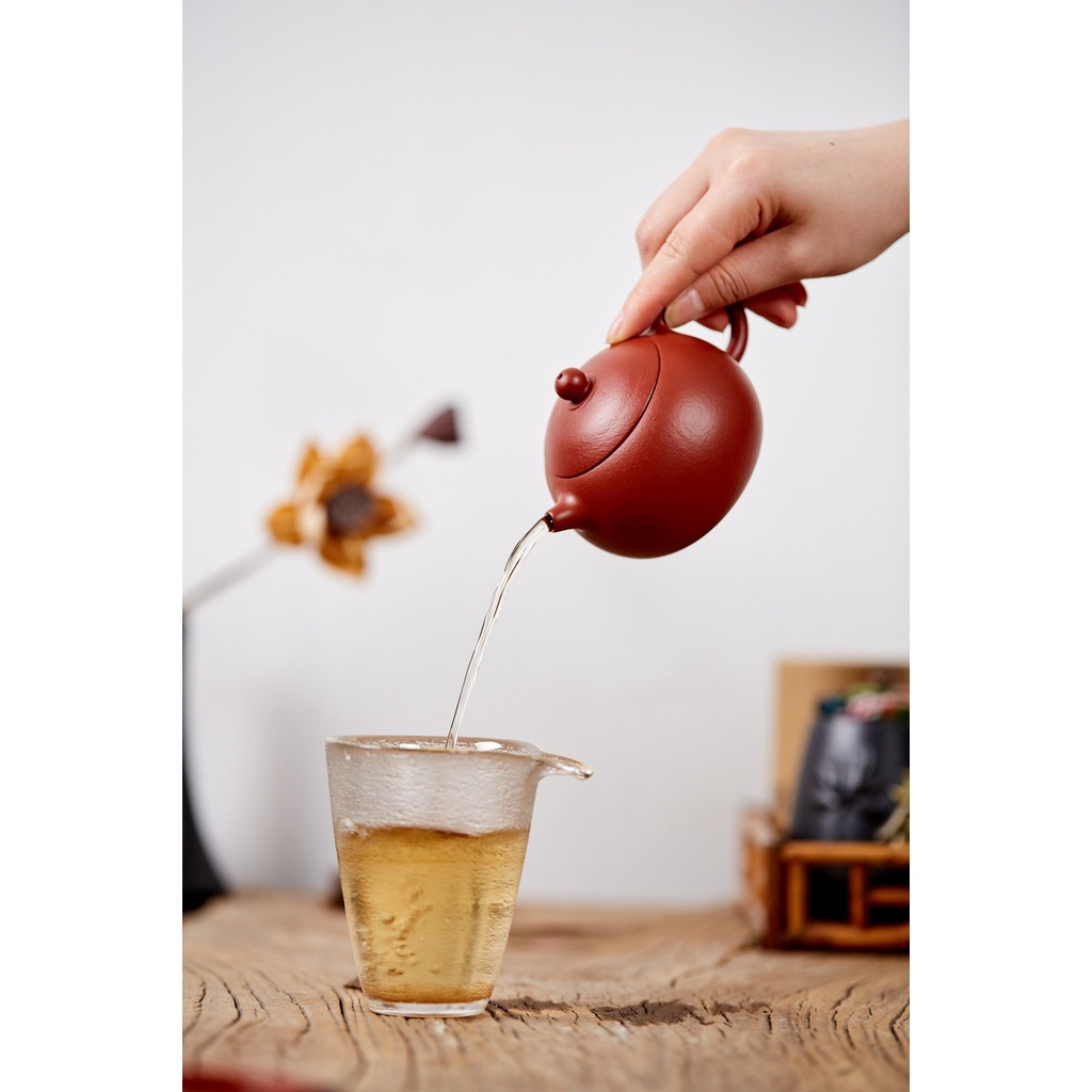 Ấm Tử Sa Nghi Hưng Tây Thi 230 ml (Trứu Bì Chu Nê Đại Hồng Bào)