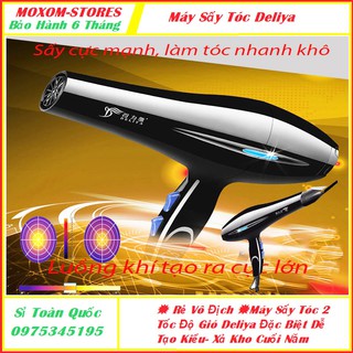 💥 Rẻ Vô Địch 💥Máy Sấy Tóc 2 Tốc Độ Gió Deliya Đặc Biệt Dễ Tạo Kiểu- Xả Kho Cuối Năm