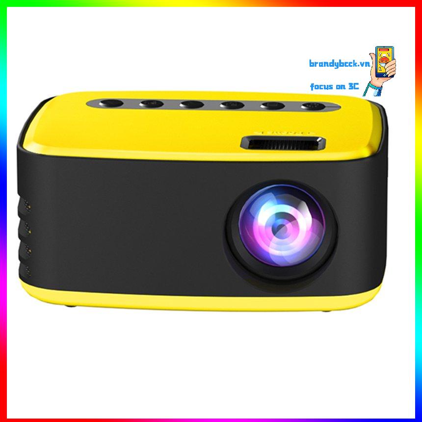 T20 Máy chiếu rạp hát gia đình di động nhỏ 3D Rạp chiếu phim LED 1080P độ nét cao