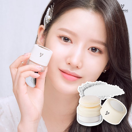 Phấn má hồng tán mút Yeowoo Hwajangdae Puff Filter Blusher 4g