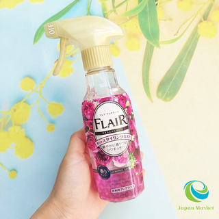 Xịt thơm và làm phẳng quần áo Flair Kao Nhật Bản hương hoa hồng