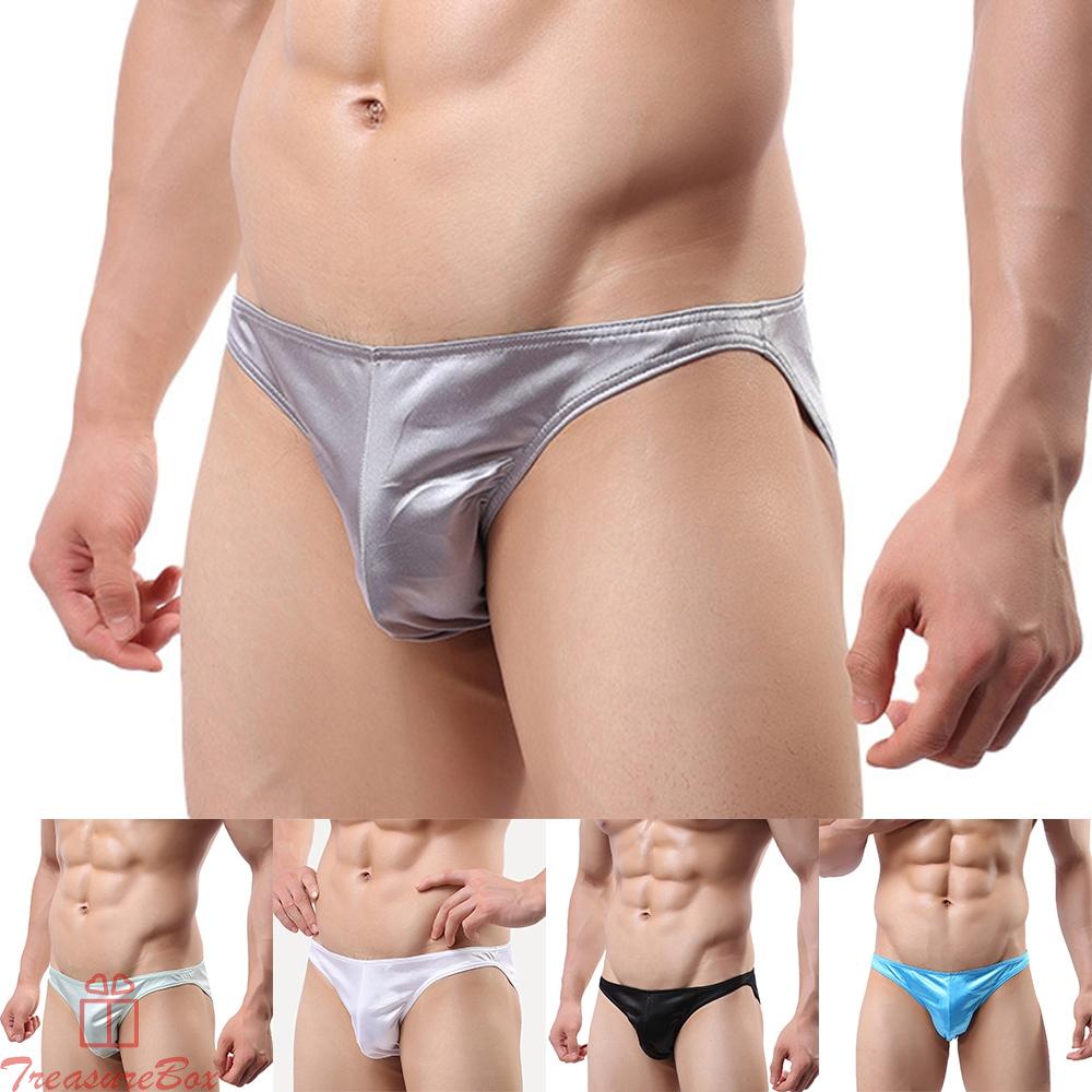 Men Underwear G-string Low Waist L~2XL Mens Nylon Pouch Sexy Size L-2XL Soft