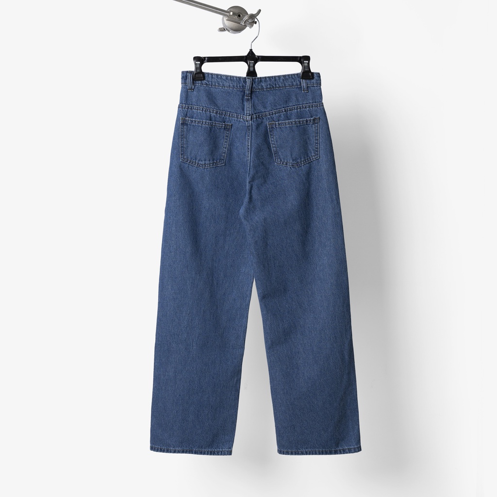 Quần jeans ống suông rộng nữ phong cách Retro Ulzzang (Có Bigsize ) - Quần jean ống rộng ADO JEANS. (JDVB)