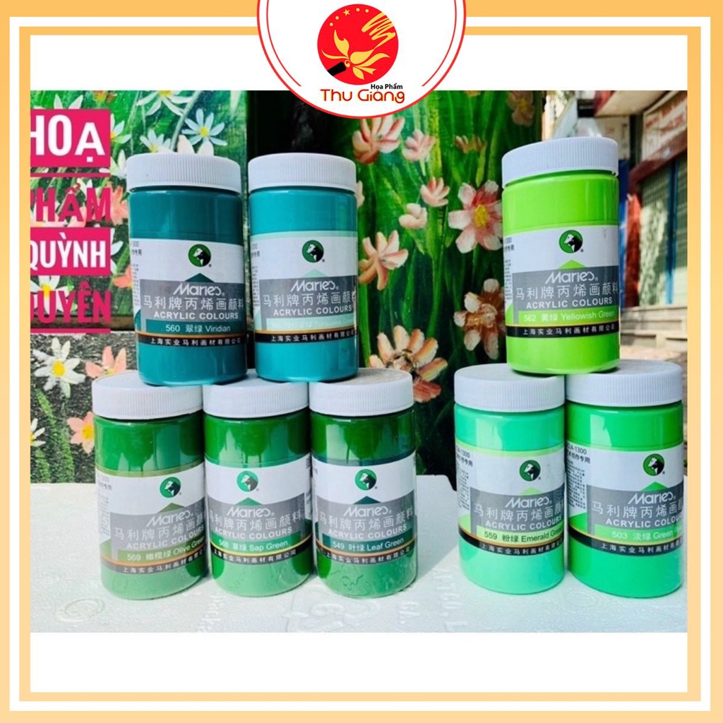 SƠN ĐẦU NGỰA Màu Acrylic (chuyên ngoài trời maries)