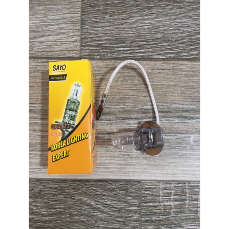 Sản phẩm gia đình làm: Bóng đèn pha H3 12v Sây ơ tiêu chuẩn quốc tế