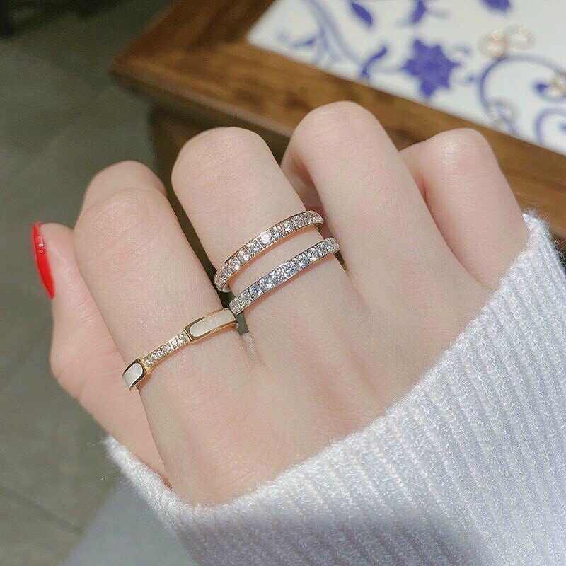 Nhẫn Titan ko đEn đá quanh nhẫn NT081