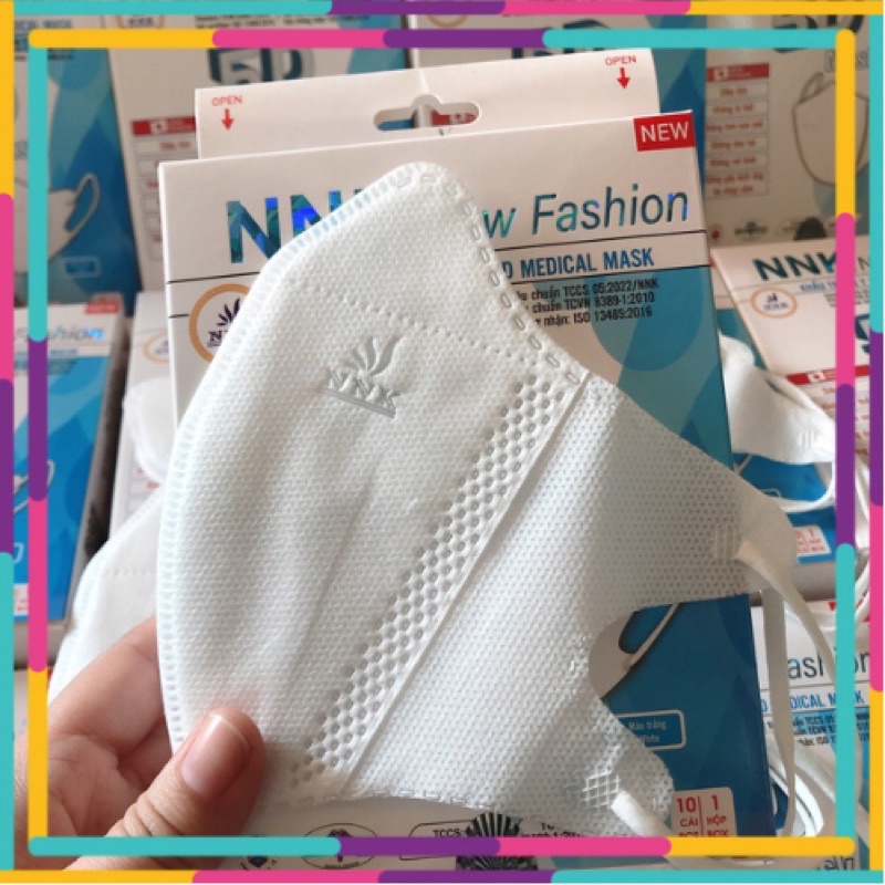 Khẩu Trang 5D Mask NNK Cao Cấp,Dày Ôm Kín(Hộp 10c)