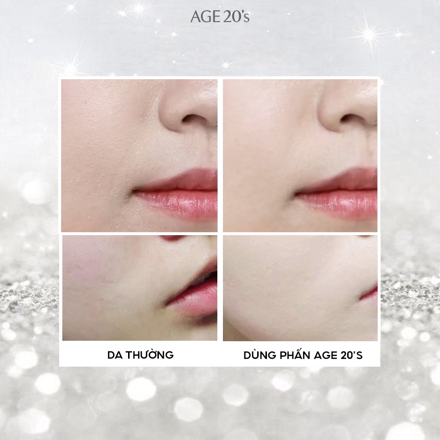 Phấn Nền Lạnh Kim Cương AGE20's Essence Cover Pact ORIGINAL SPF 50+/PA +++ 12.5g