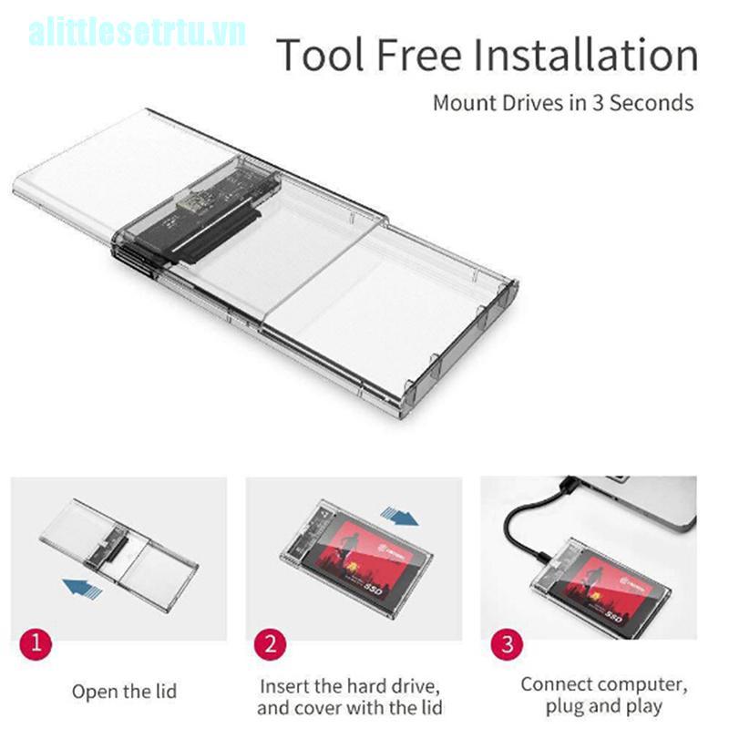Hộp Đựng Ổ Cứng Hdd Usb 3.1 Type C Sang 2.5 Sata | BigBuy360 - bigbuy360.vn