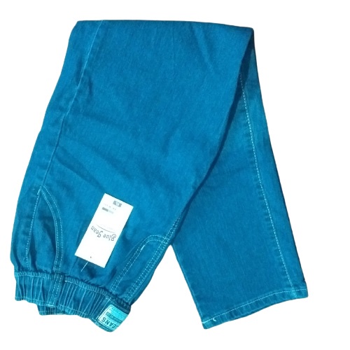 Quần jean nữ bigsize lưng thun, quần bò cạp chun co giãn chiều 4 chiều