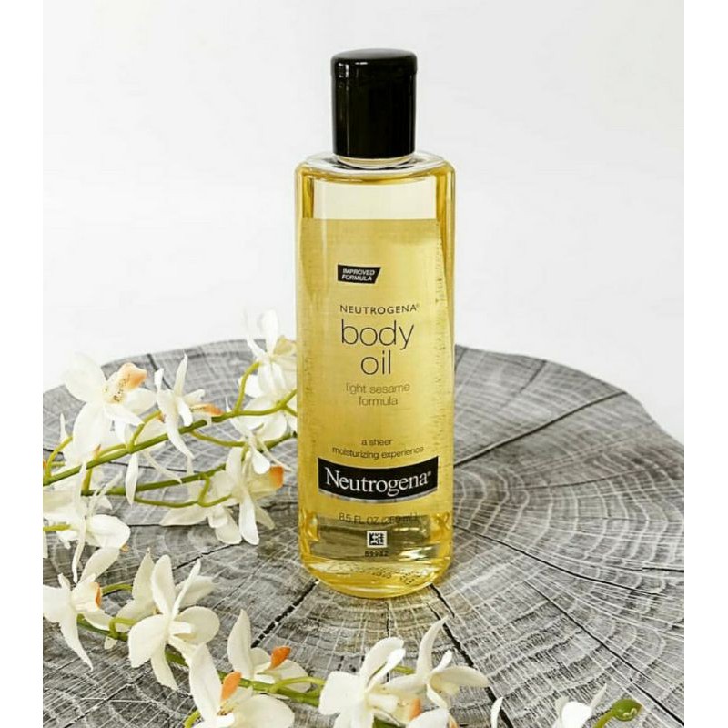 Dầu dưỡng thể Neutrogena Body Oil Light Sesame 250mL