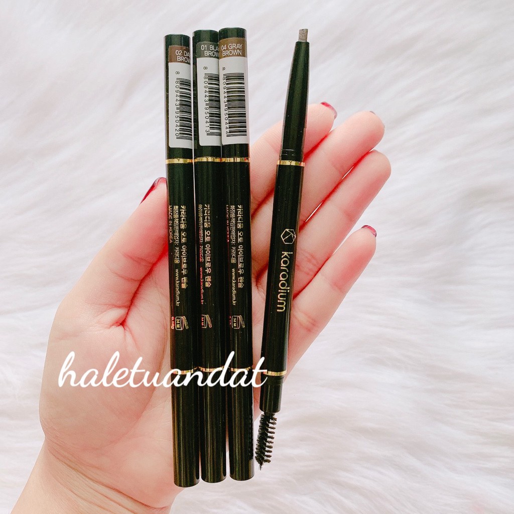 Bút kẻ mắt Karadium Waterproof Brush Liner Black