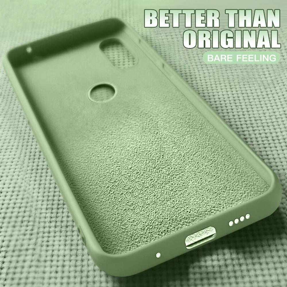 ✨ Vivo V11 Pro Y85 V9 Y91C NEX A NEX S S1 Luxury Anti-Dirt Summer Soft Liquid Silicone Phone Case Ốp điện thoại silicone mềm chống bẩn sang trọng