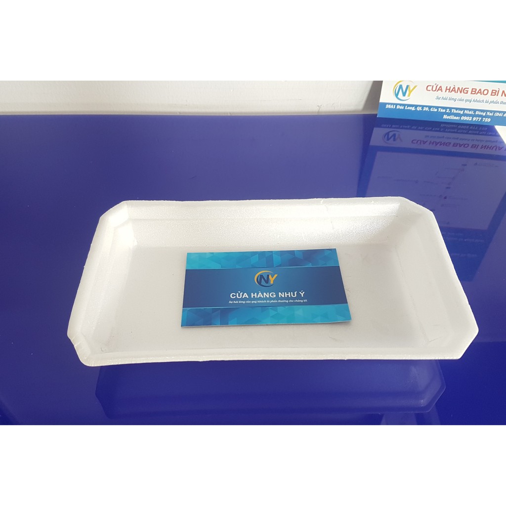 Combo 100 chiếc Khay xốp đựng hoa quả ( K009 )