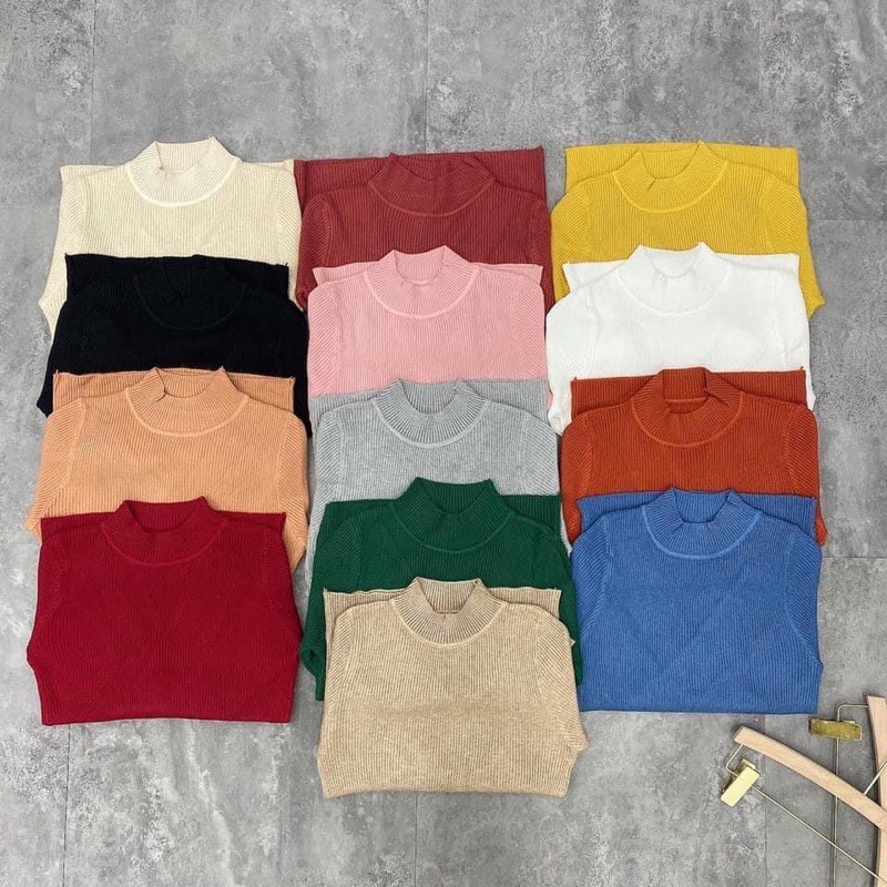 {SALE SIÊU RẺ} ÁO LEN GÂN CỔ 3 PHÂN CHẤT SIÊU MỀM MỊN | BigBuy360 - bigbuy360.vn