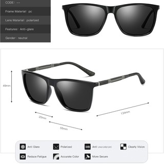⚡ FREESHIP ⚡ Kính mát phân cực chống tia UV A547
