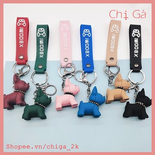Móc khóa cún con, móc treo balo, túi xách cực đẹp