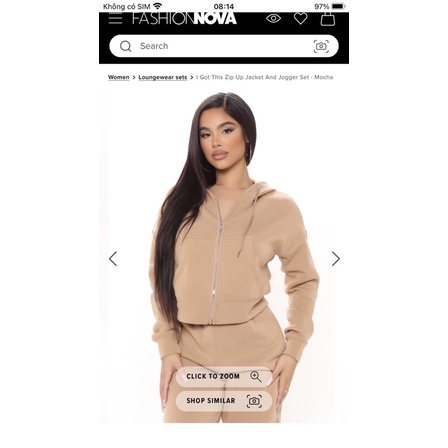 Áo hoodies nữ xuất dư xịn có khoá kéo