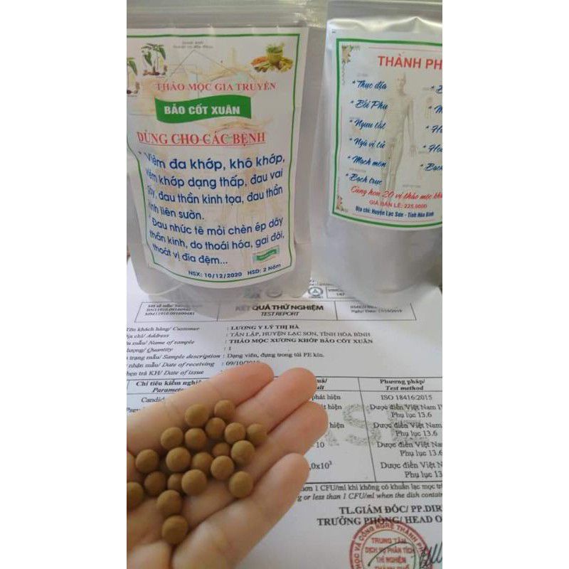 VIÊN UỐNG THẢO MỘC BẢO CỐT XUÂN