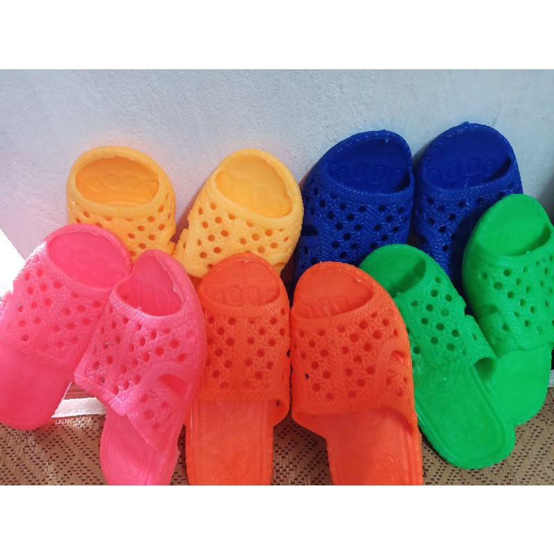 👣Dép tổ ong- dép đi trong nhà cho bé chân dưới 17,5cm nhẹ mềm dễ mang.