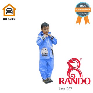 Áo mưa trẻ em bộ ong mật rando csps-18 size 3