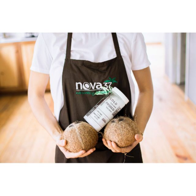 Dầu Dừa Ép Lạnh Nguyên Chất Xuất Khẩu Nova37* 450ml, Organic Extra Virgin Coconut Oil Cold Pressed Nova37*