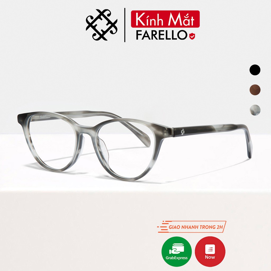 Gọng kính nữ cao cấp FARELLO Wind mắt mèo Acetate thiết kế tinh tế màu sắc thời trang | BigBuy360 - bigbuy360.vn