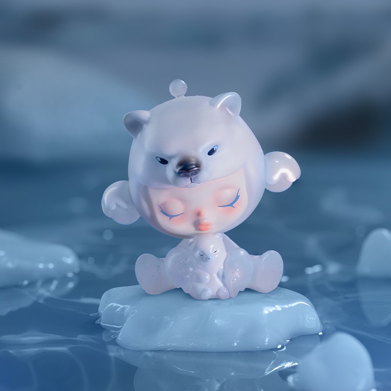 POP MART Hộp Sọ Sọ SKULLPANDA The Mare of Animal Series Ngẫu Nhiên