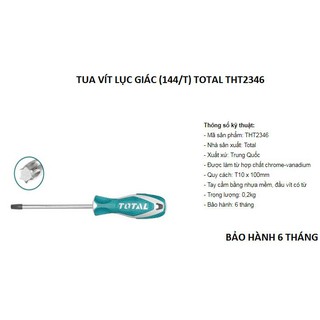 Tua vít lục giác (144/T) Total THT2346