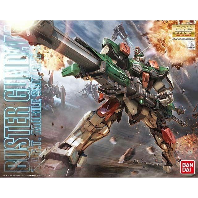 Mô hình lắp ráp MG Buster Gundam Bandai 4573102629067