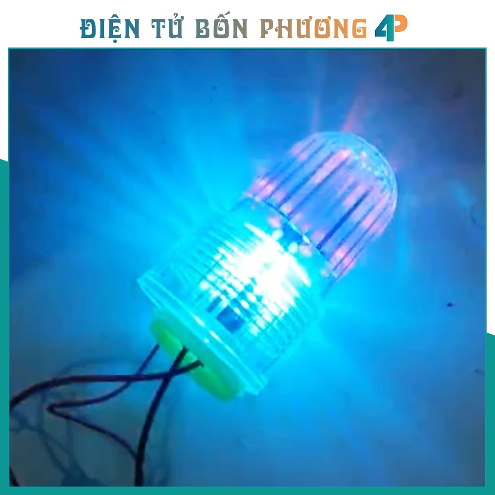 Mạch điều khiển led nhấp nháy hiệu ứng đèn led câu mực, câu cá ban đêm