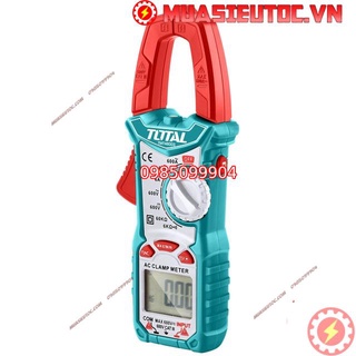Kềm đo AC - Ampe kẹp kỹ thuật số chính hãng TOTAL TMT46003 dụng cụ đo dòng điện, điện áp, điện trở
