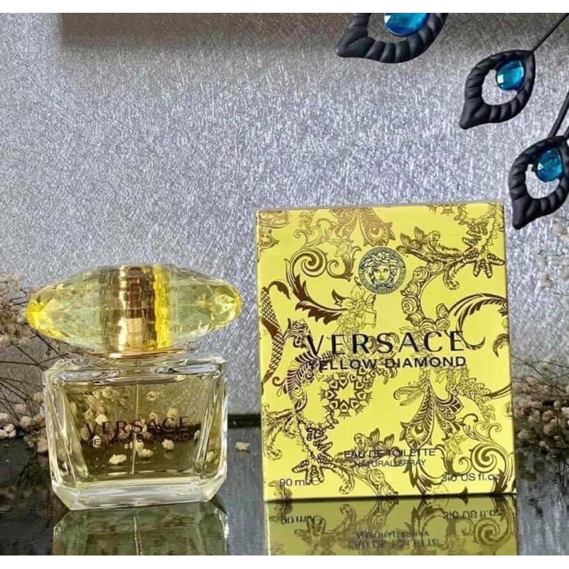 Nước Hoa Nữ Versace Yellow Diamond 90ml . 50ml