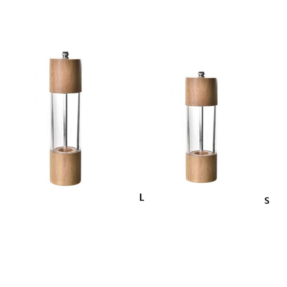 Dụng Cụ Xay Tiêu / Muối Chất Liệu Acrylic Tiện Dụng Cho Nhà Bếp