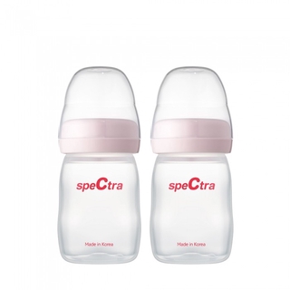 BỘ 2 BÌNH TRỮ SỮA CỔ RỘNG SPECTRA 160ML